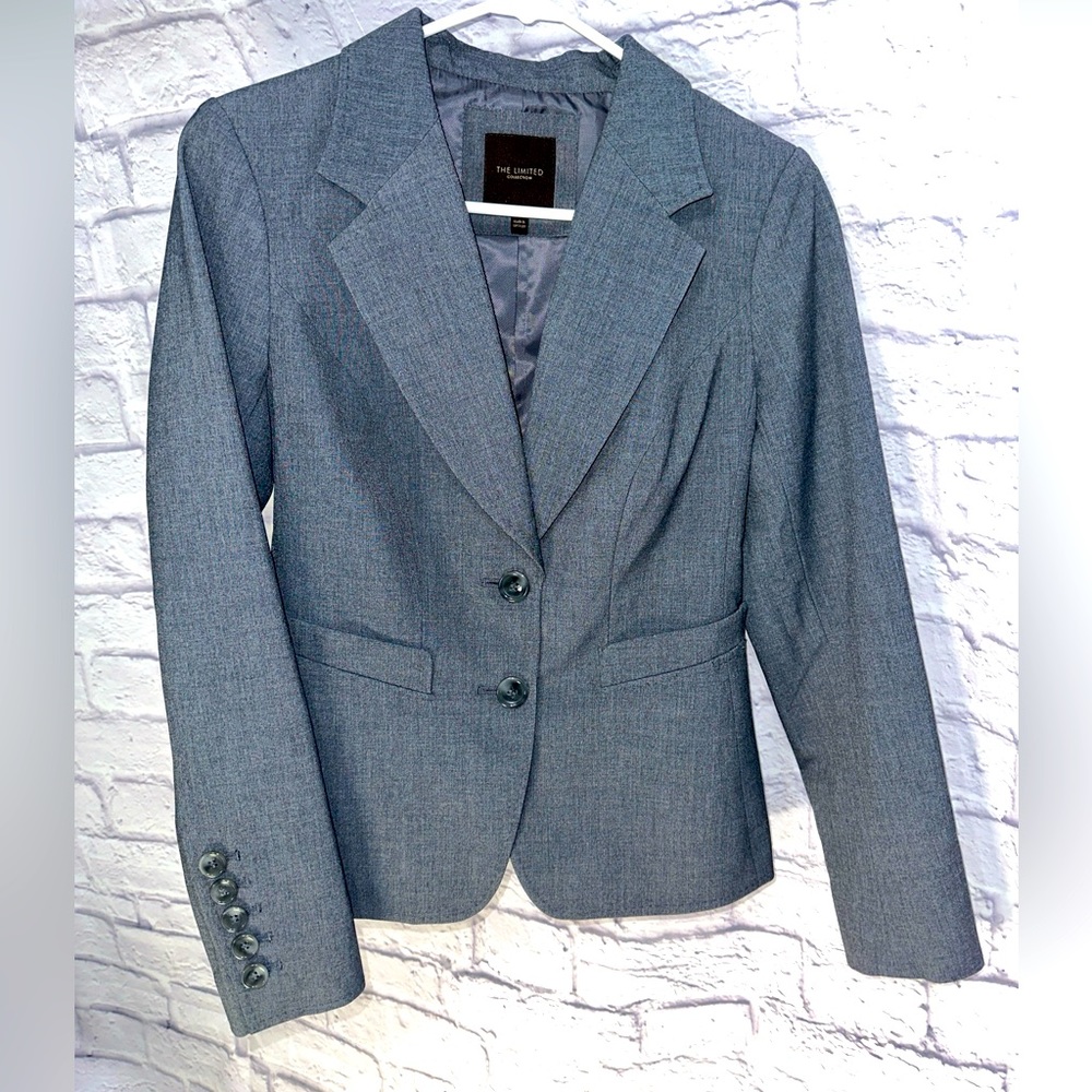 The Limited Collection Slate Gray Blazer Size 0